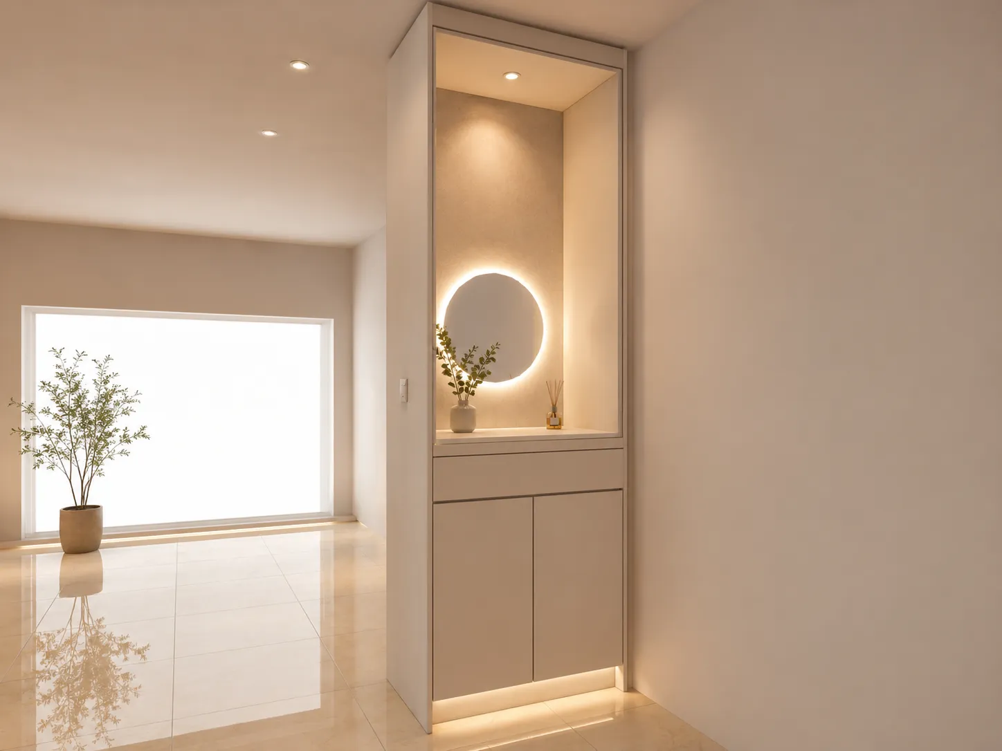 Custom Entryway Cabinetry