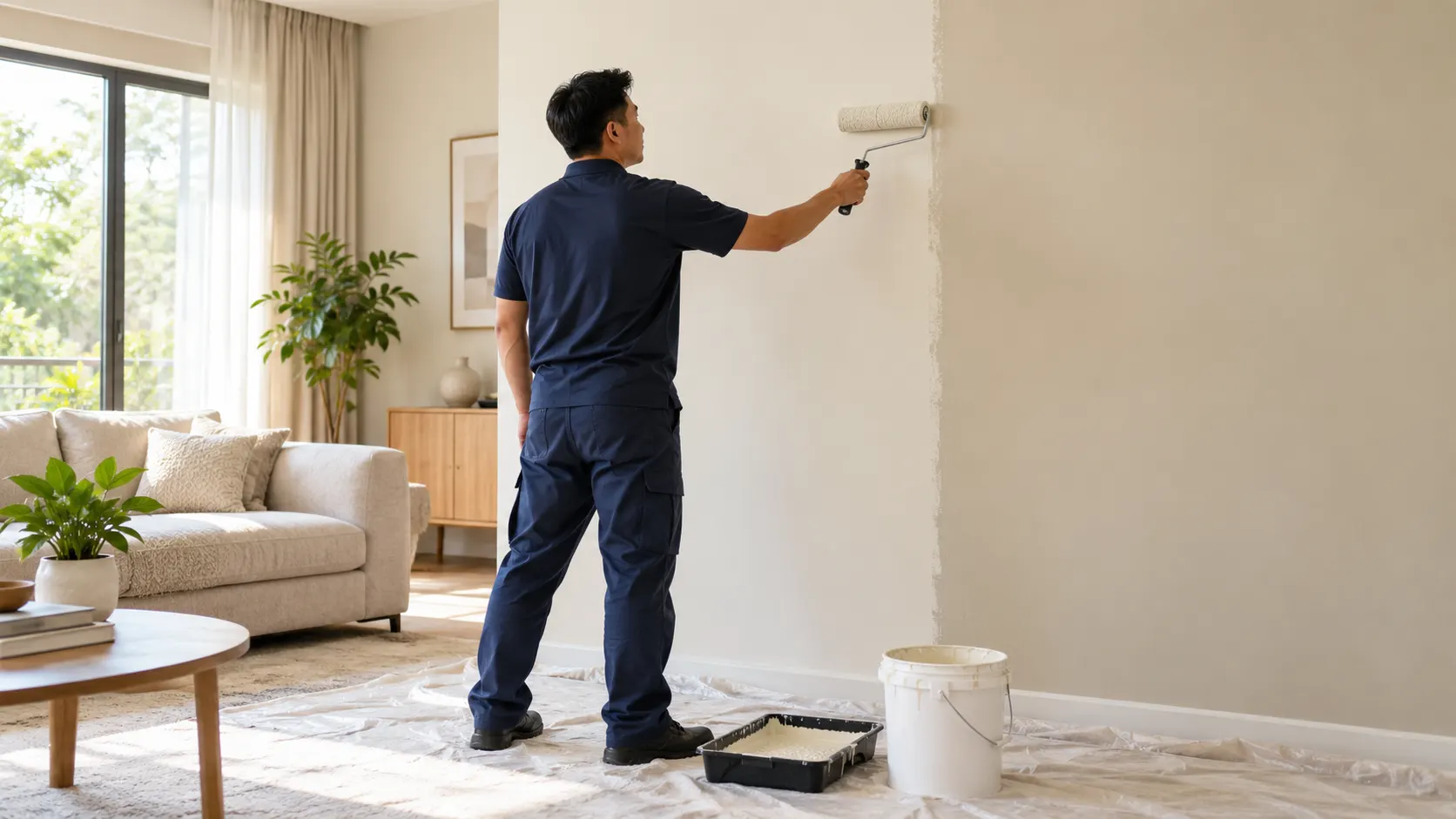 Painting, Ceiling and Tiling