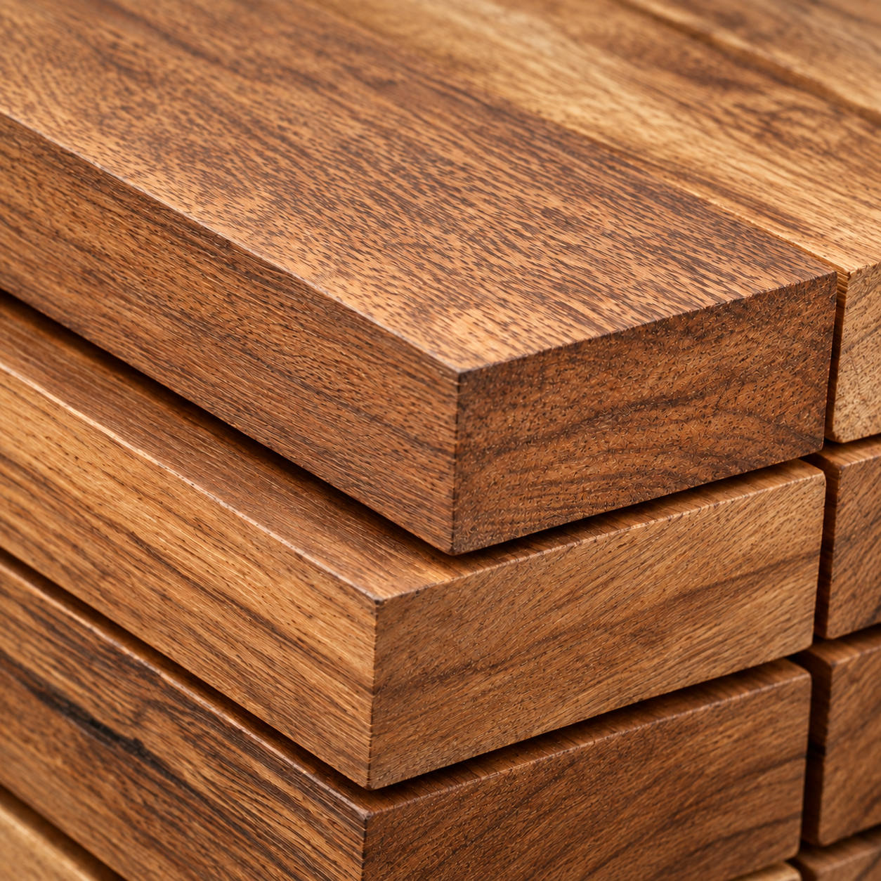 Balau timber material