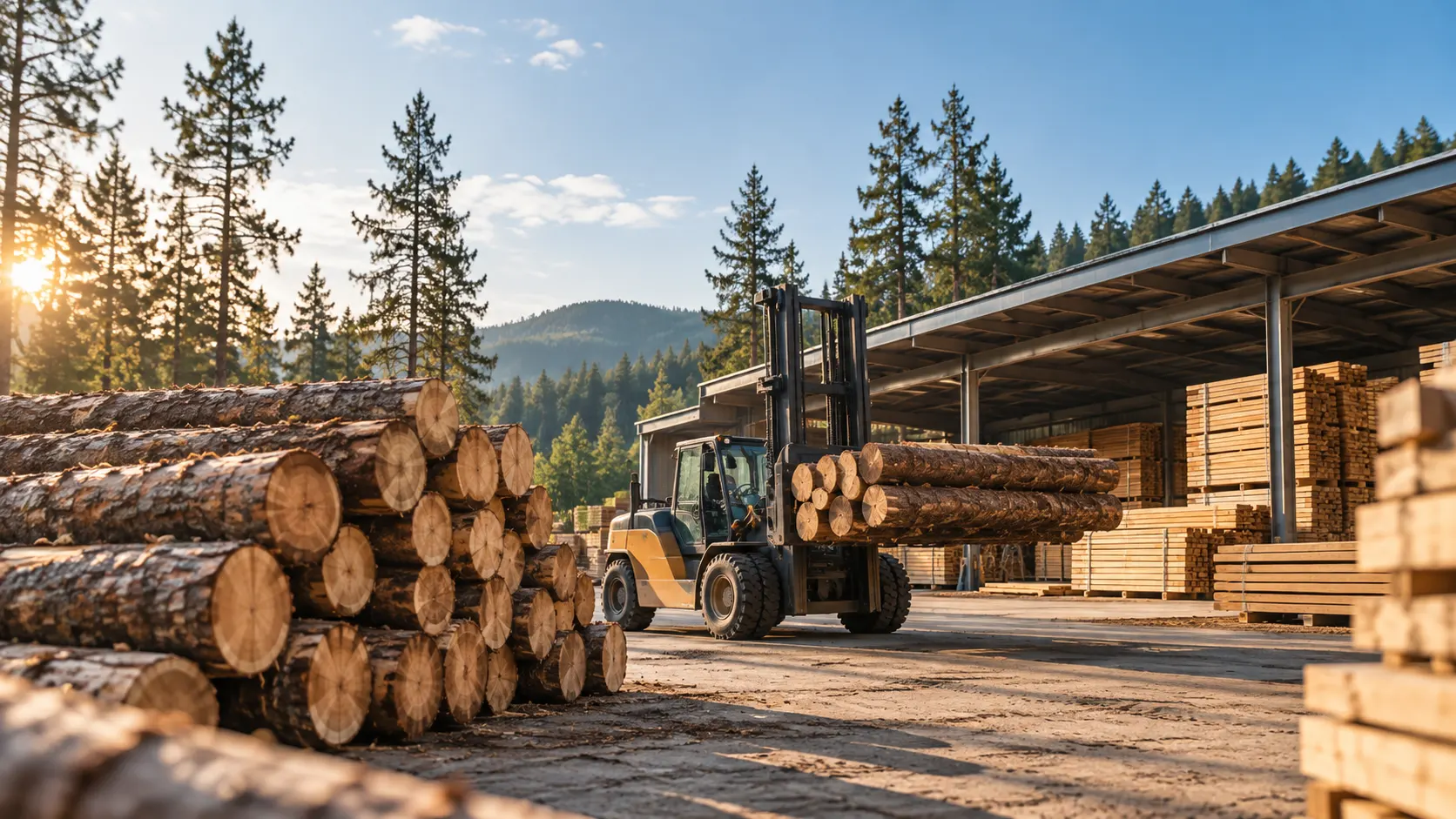 Project timber supply materials
