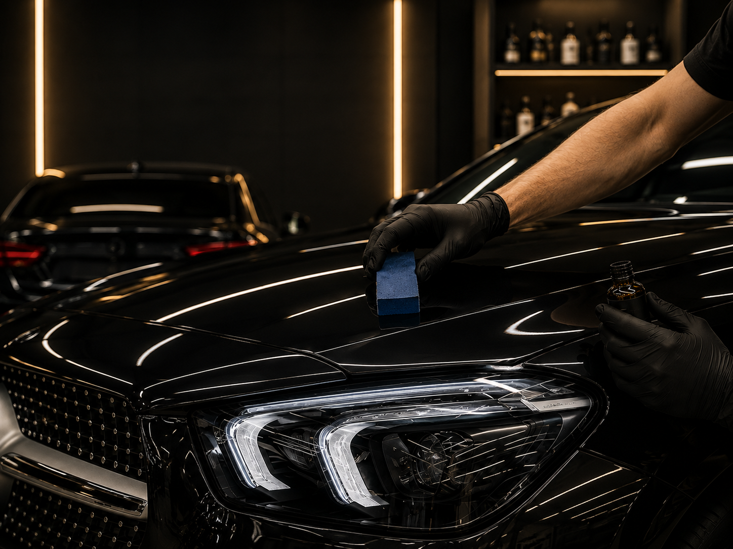 Ceramic coating and paint protection service preview